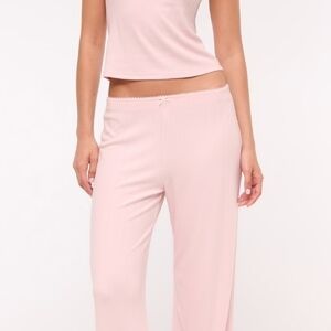 Abercrombie & Fitch Light Pink Pajama Set